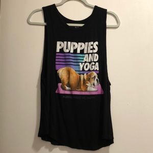 Puppies Make Me Happy Tank